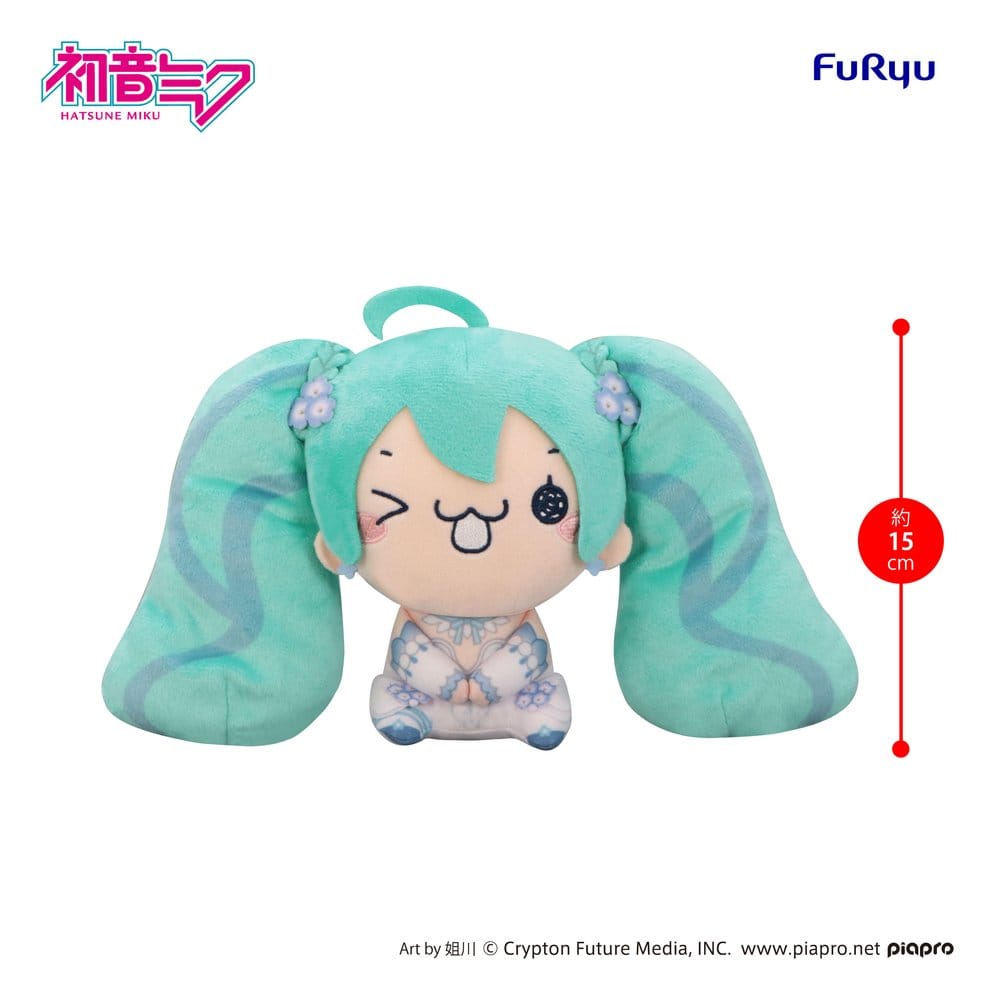 Hatsune Miku Mochipico gosedjur Nemophila C 15 cm