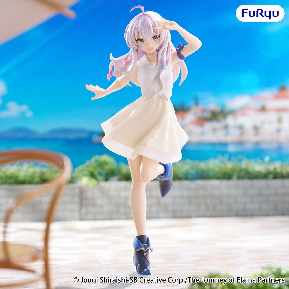 Travel with Elaina Muchute PVC Figure Elaina White Ver. 20cm