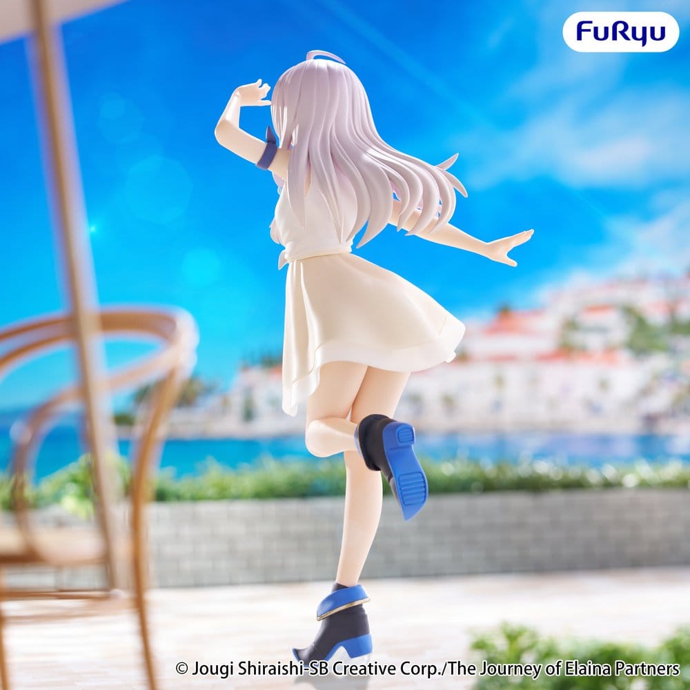 Travel with Elaina Muchute PVC Figure Elaina White Ver. 20cm