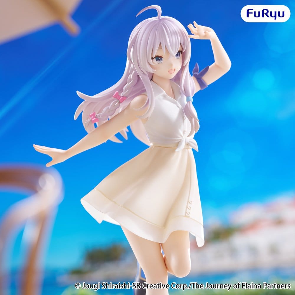 Travel with Elaina Muchute PVC Figure Elaina White Ver. 20cm