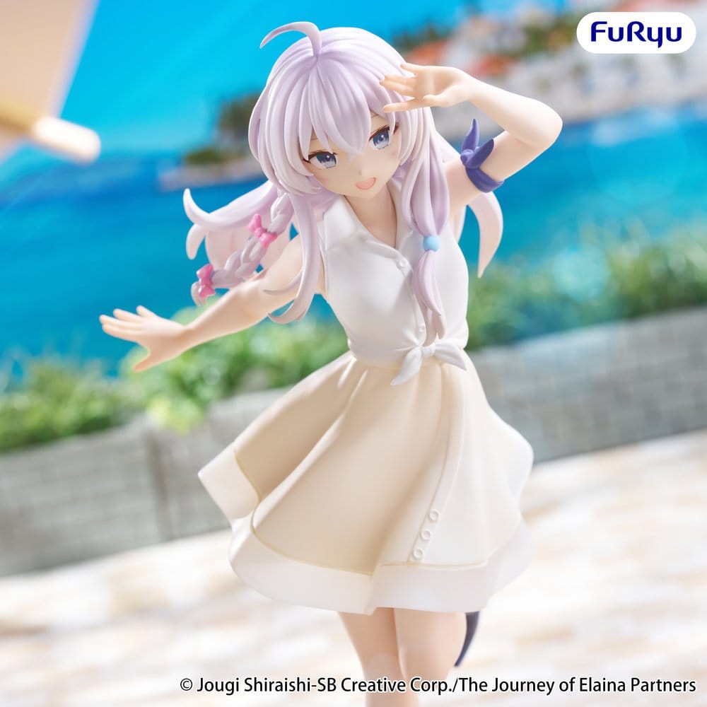 Travel with Elaina Muchute PVC Figure Elaina White Ver. 20cm