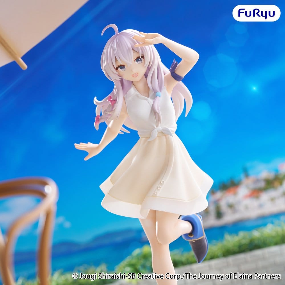 Travel with Elaina Muchute PVC Figure Elaina White Ver. 20cm