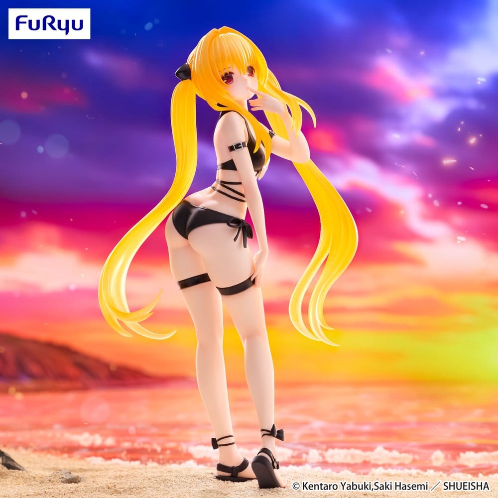 To Love Ru Darkness Trio-Try-iT PVC Figure Golden Darkness 19 cm