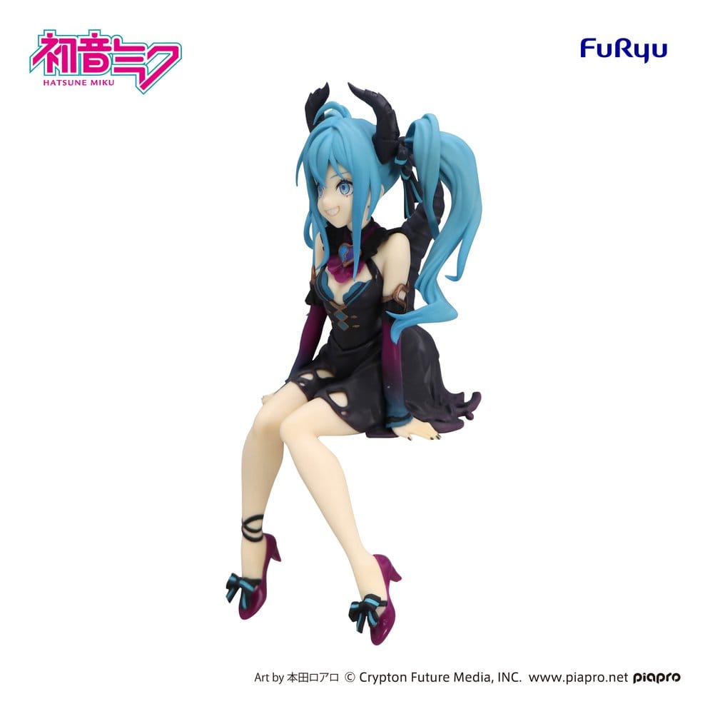 Hatsune Miku Noodle Stopper PVC Figure Hatsune Miku Villain Version 16 cm