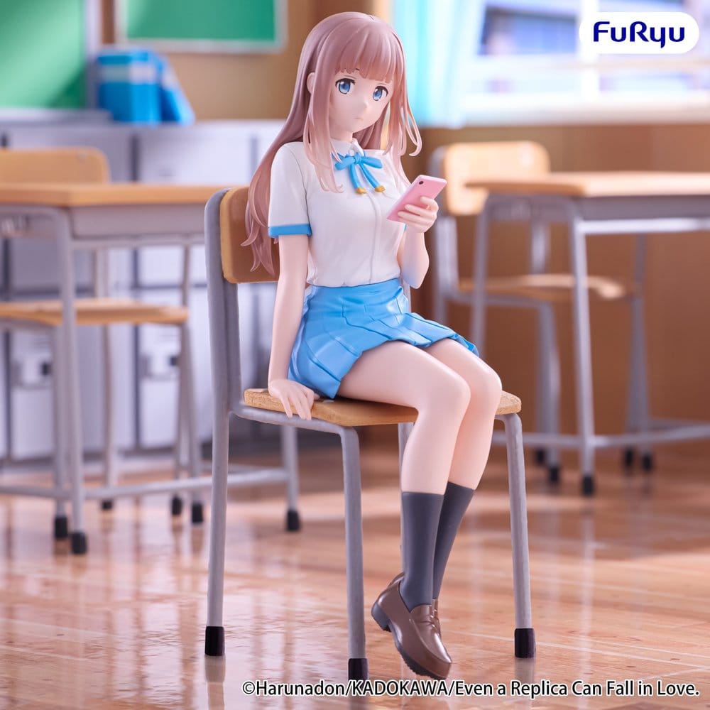Even a replica can fall in love Noodle Stopper PVC Figure Sunao Aikawa 14 cm