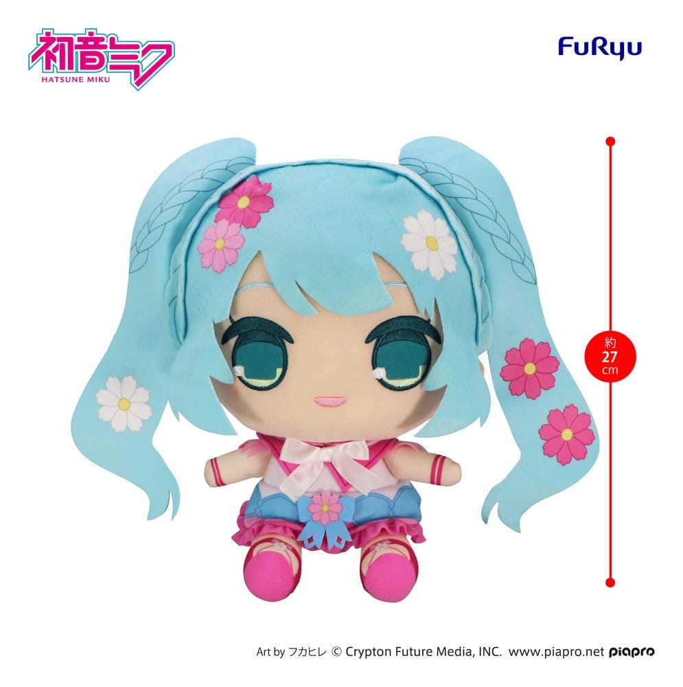 Hatsune Miku Kyurumaru Big gosedjur Cosmos 27 cm