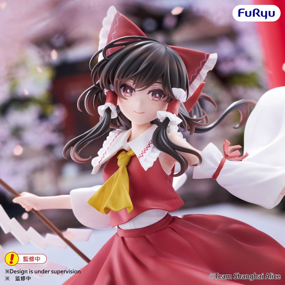 Touhou Project Muchute PVC-figur Reimu Hakurei 19 cm