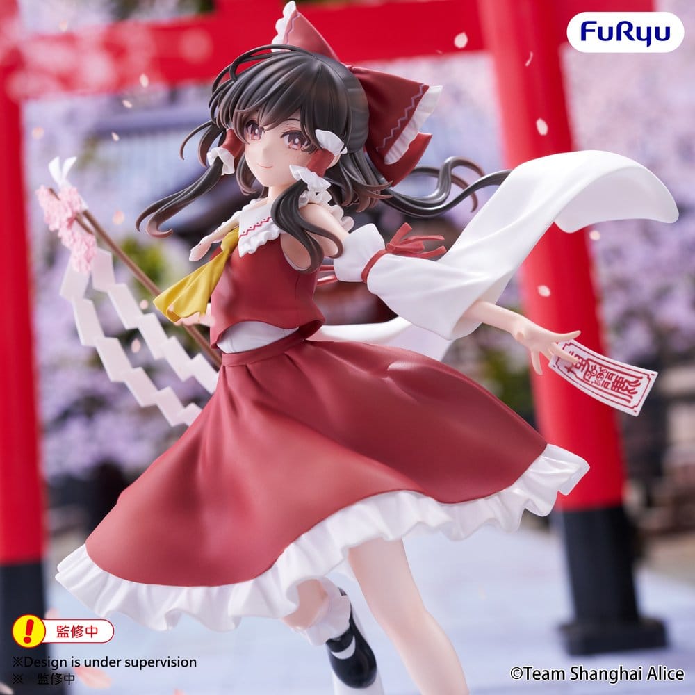 Touhou Project Muchute PVC-figur Reimu Hakurei 19 cm