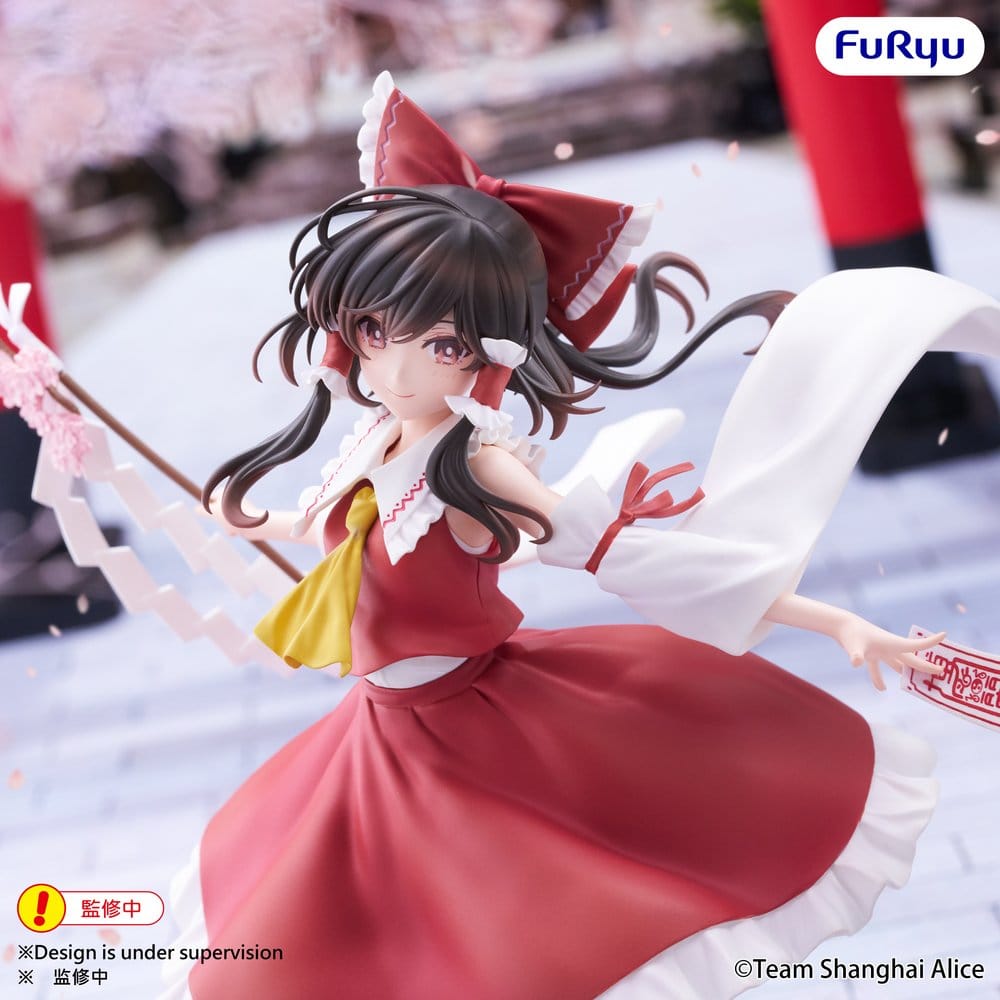 Touhou Project Muchute PVC-figur Reimu Hakurei 19 cm