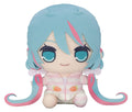 Hatsune Miku Kyurumaru stort gosedjur med kaninöron och huva, pyjamas, 28 cm