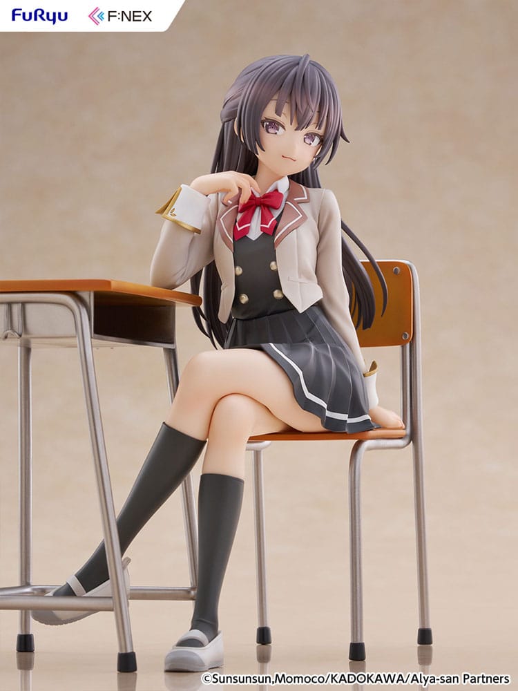 Alya Ibland Döljer Sina Känslor i PVC Figur 1/7 Yuki Suo 18 cm Furyu