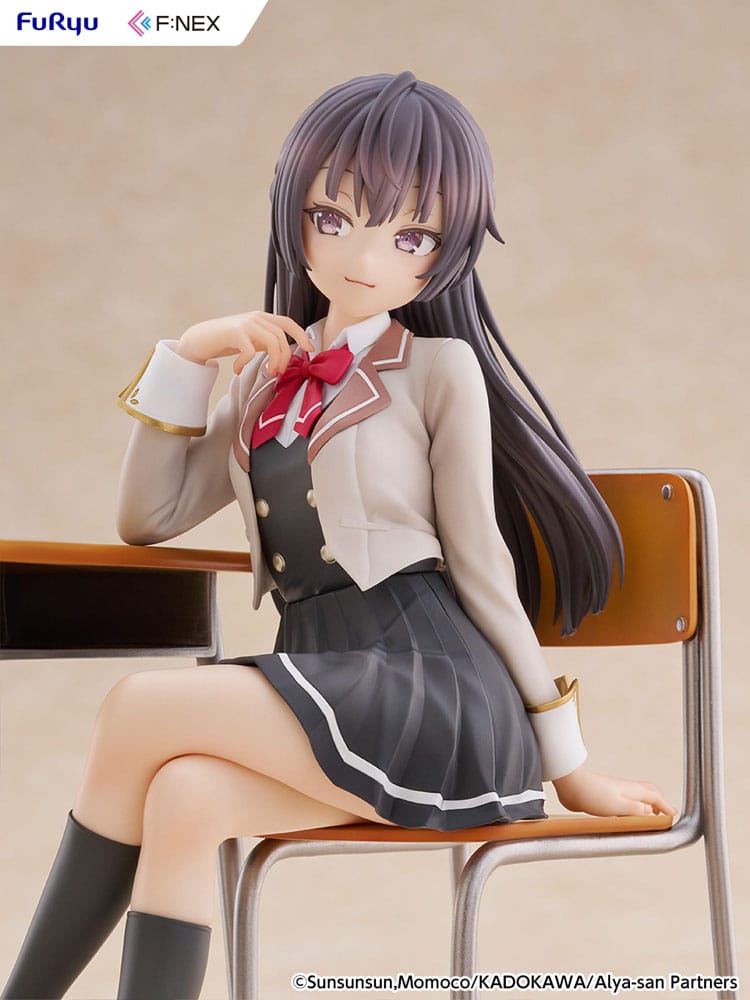 Alya Ibland Döljer Sina Känslor i PVC Figur 1/7 Yuki Suo 18 cm Furyu