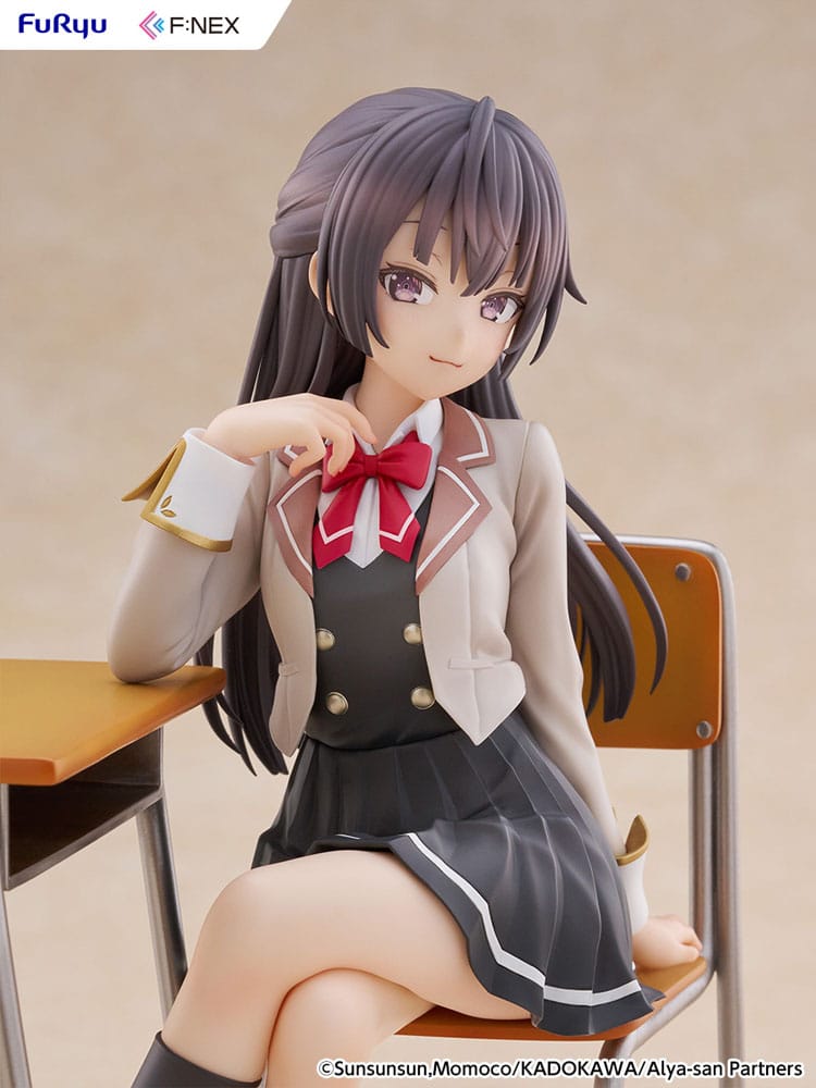 Alya Ibland Döljer Sina Känslor i PVC Figur 1/7 Yuki Suo 18 cm Furyu