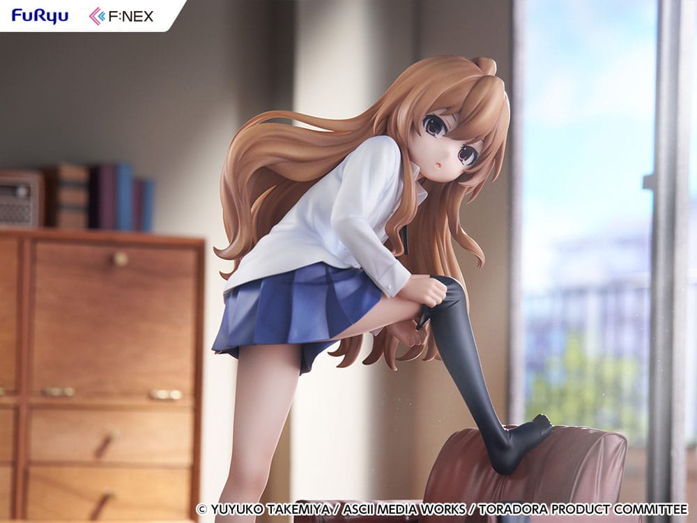 Toradora! F:NEX PVC Figur 1/7 Taiga Aisaka 18 cm Furyu