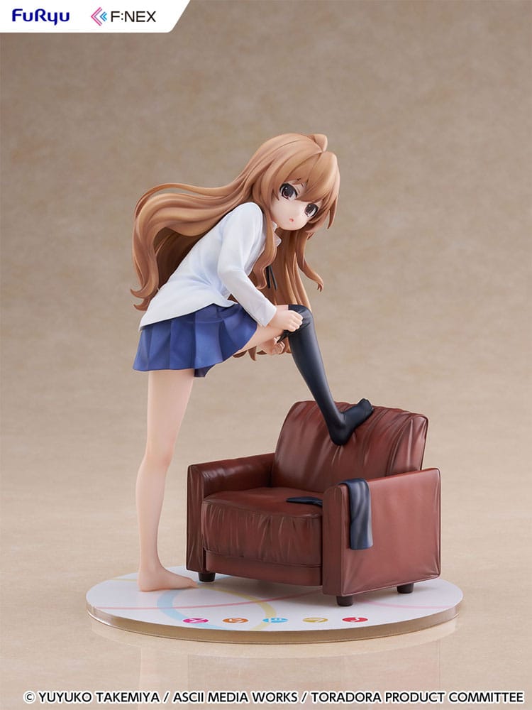 Toradora! F:NEX PVC Figur 1/7 Taiga Aisaka 18 cm Furyu