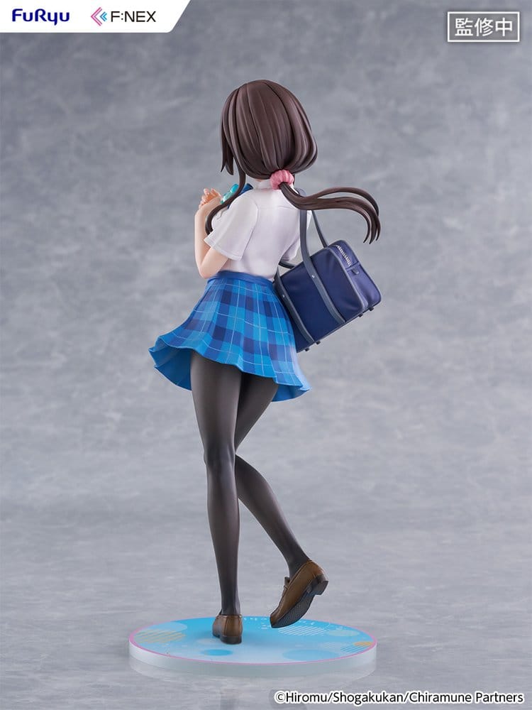 Chitose Is in the Ramune Bottle F:NEX PVC-figur 1/7 Yua Uchida 23 cm