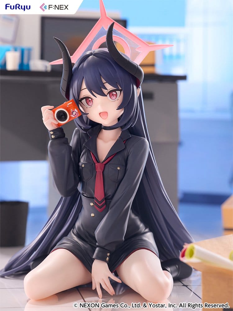 Blue Archive F:NEX PVC-figur 1/7 Chiaki Memorial Lobby Ver. 38 cm