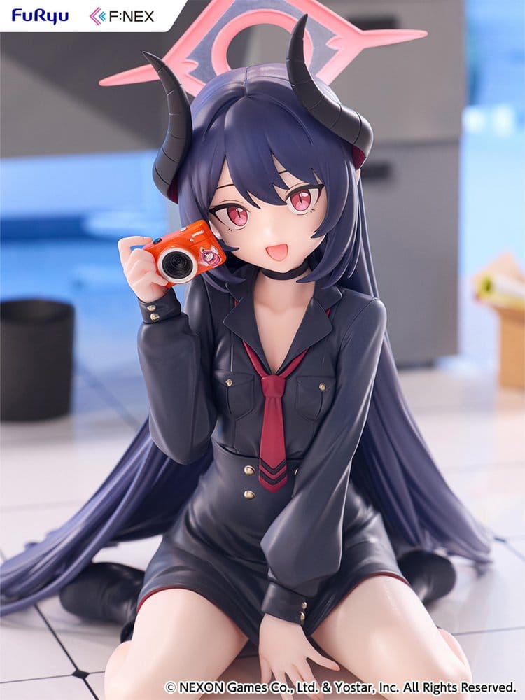 Blue Archive F:NEX PVC-figur 1/7 Chiaki Memorial Lobby Ver. 38 cm