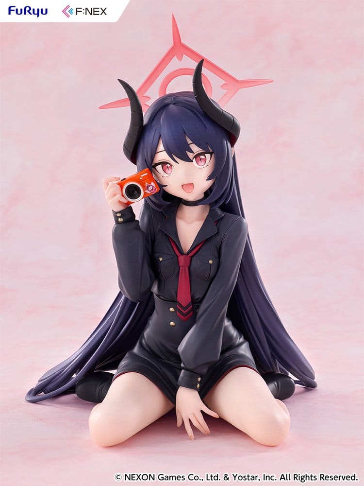 Blue Archive F:NEX PVC-figur 1/7 Chiaki Memorial Lobby Ver. 38 cm