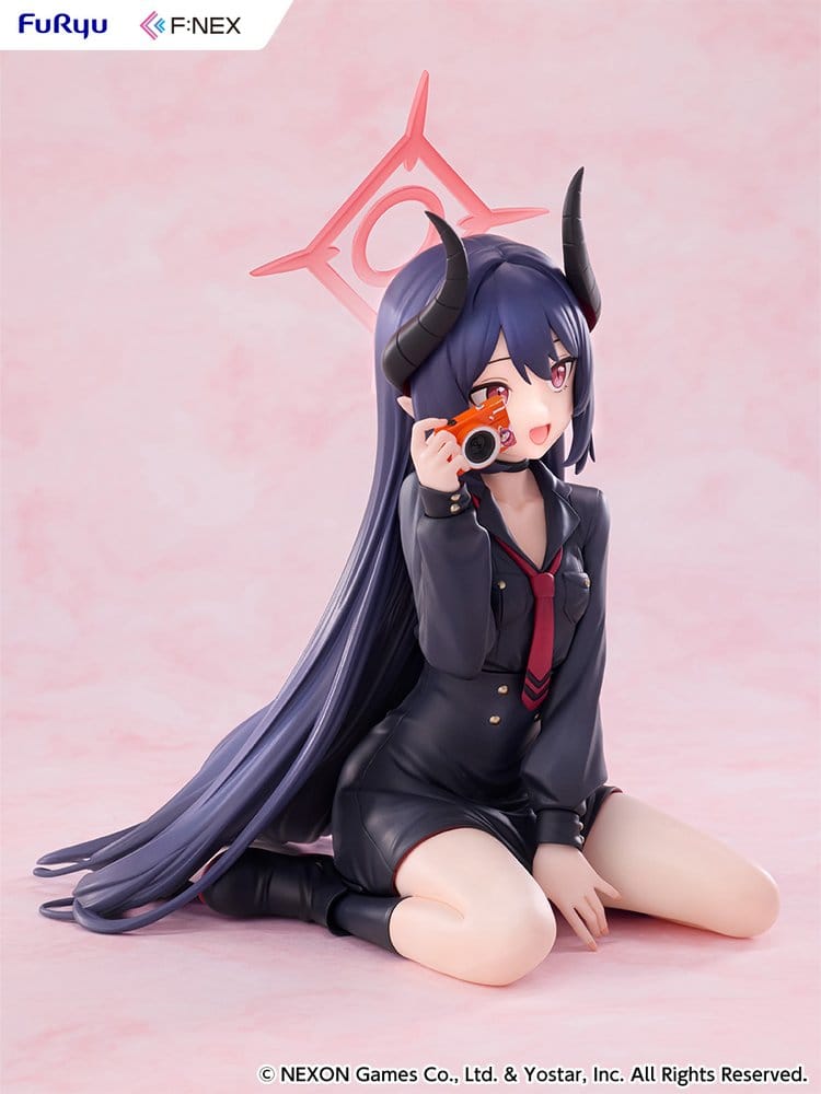Blue Archive F:NEX PVC-figur 1/7 Chiaki Memorial Lobby Ver. 38 cm