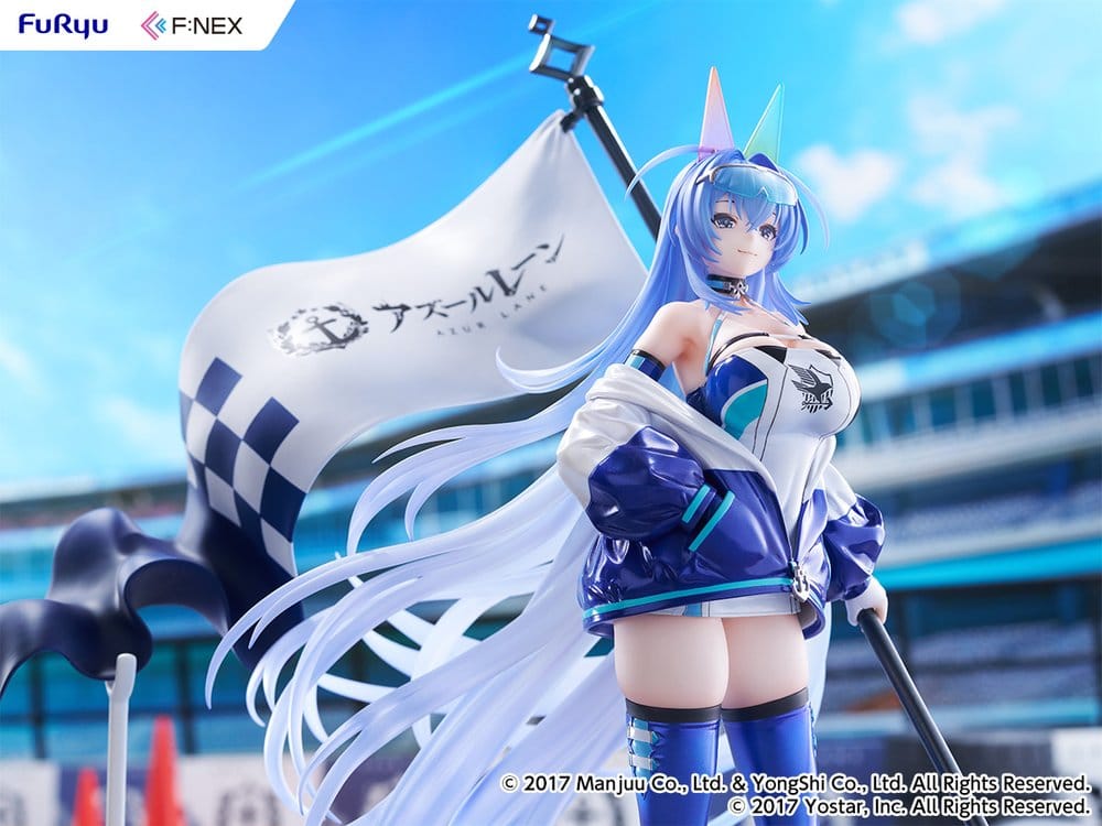 Azur Lane PVC-figur 1/7 New Jersey IRF2024-version 30 cm