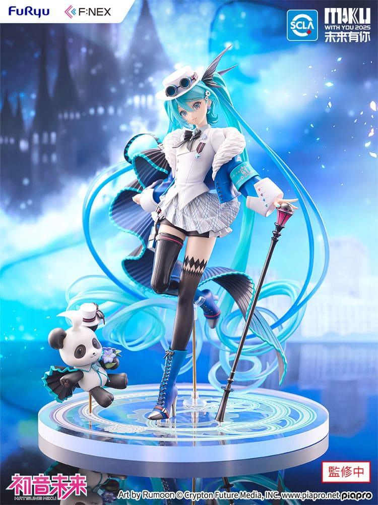 Hatsune Miku F:NEX PVC Figur 1/7 Hatsune Miku Miku with You 2025 Ver. 25 cm Furyu