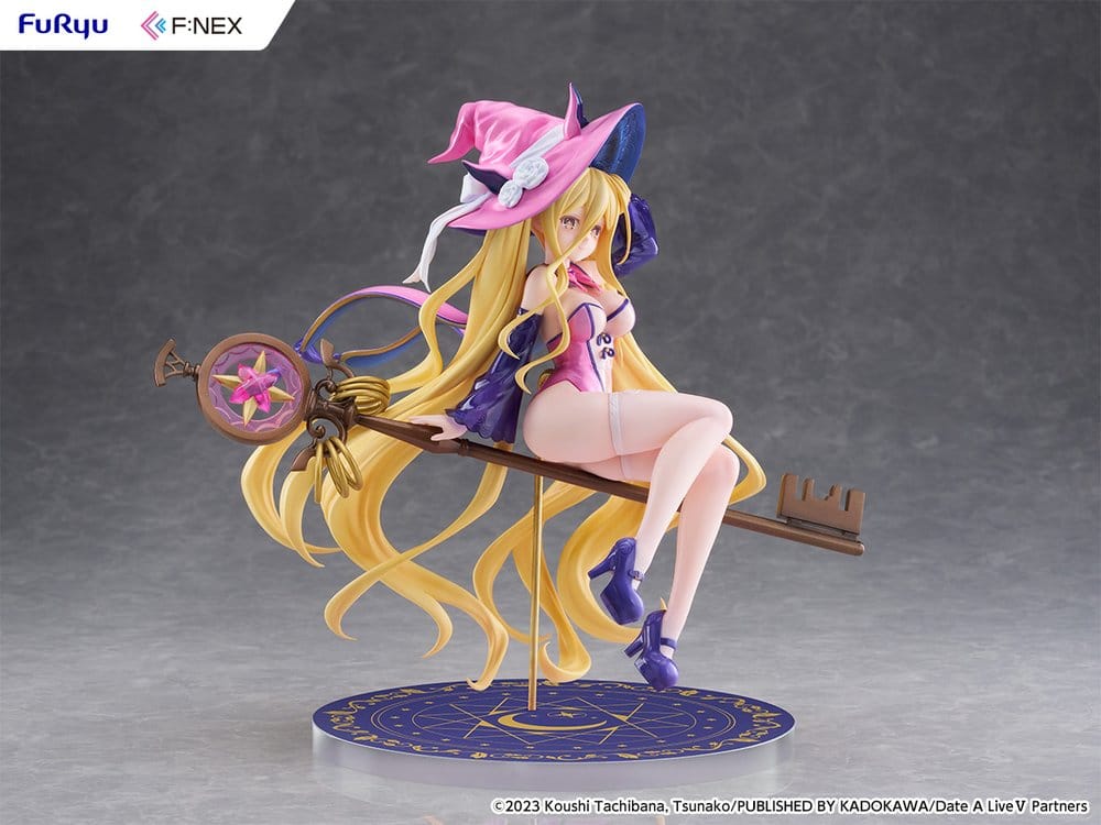 Date A Live V F:NEX PVC-figur 1/7 Mukuro Hoshimiya Häxstil-version, 23 cm