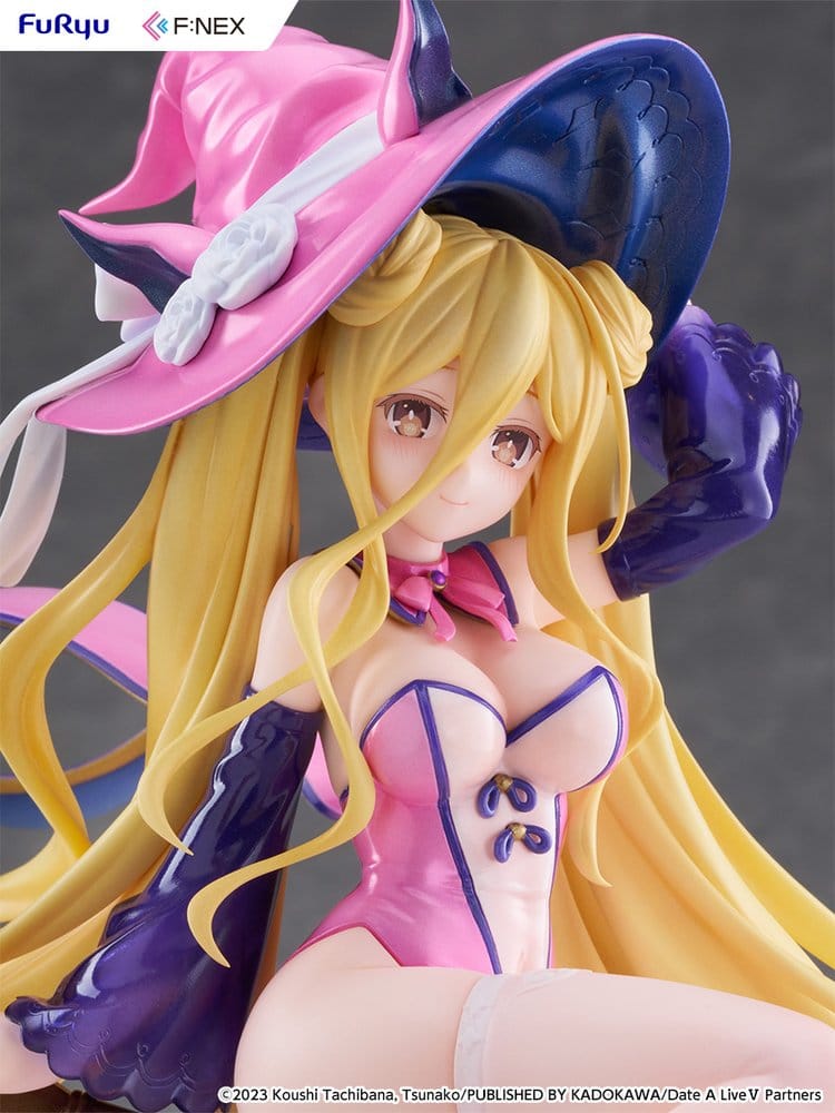 Date A Live V F:NEX PVC-figur 1/7 Mukuro Hoshimiya Häxstil-version, 23 cm