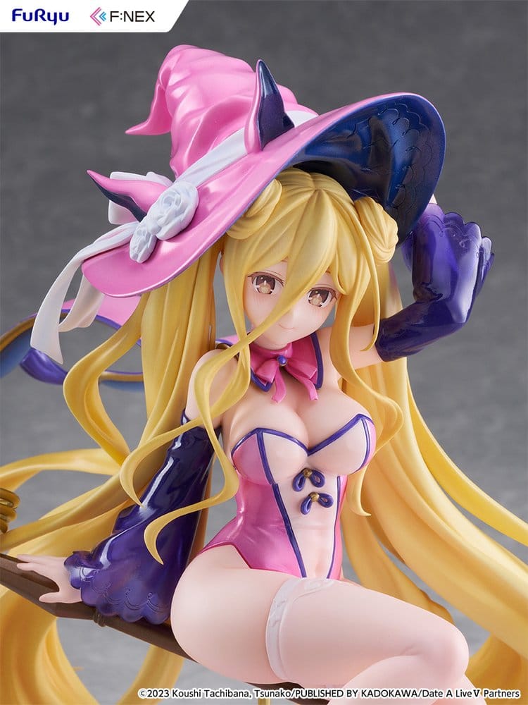 Date A Live V F:NEX PVC-figur 1/7 Mukuro Hoshimiya Häxstil-version, 23 cm