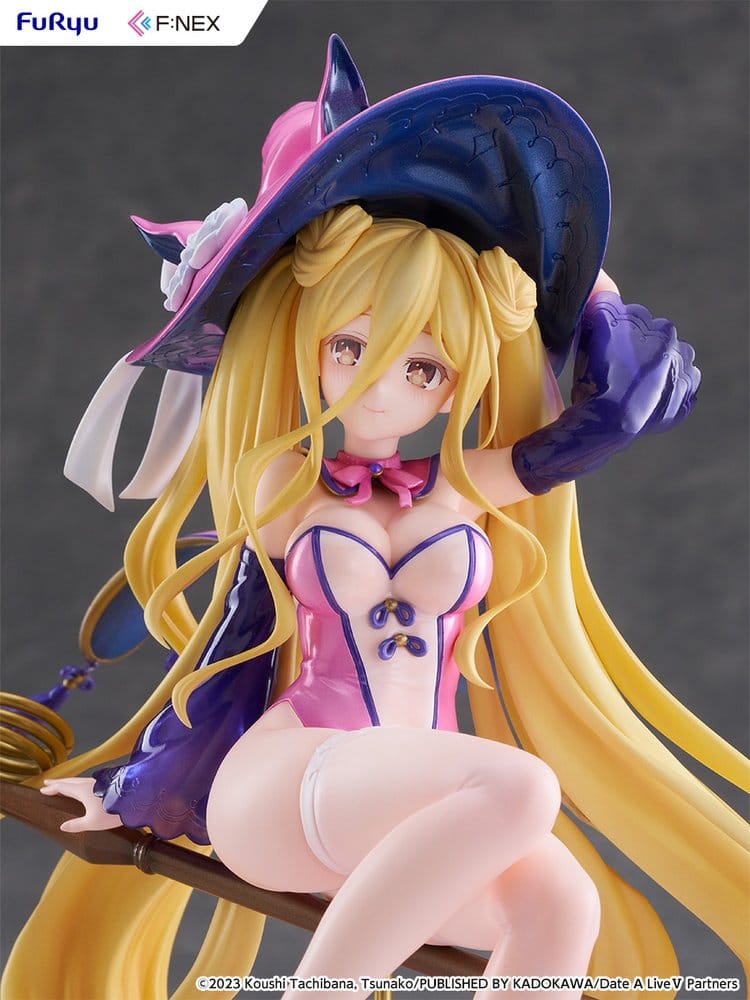 Date A Live V F:NEX PVC-figur 1/7 Mukuro Hoshimiya Häxstil-version, 23 cm