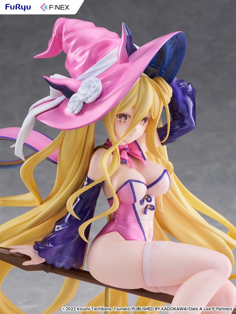 Date A Live V F:NEX PVC-figur 1/7 Mukuro Hoshimiya Häxstil-version, 23 cm