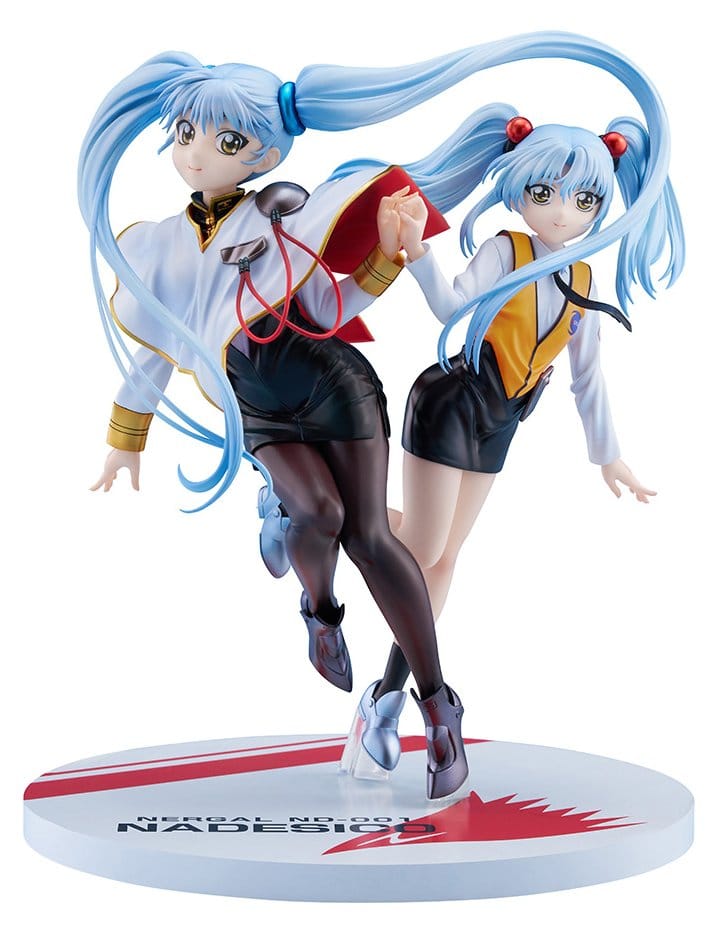 Nadesico filmen Mörkrets prins PVC-figur 1/7 Ruri Hoshino dubbel ruriruri version 22 cm
