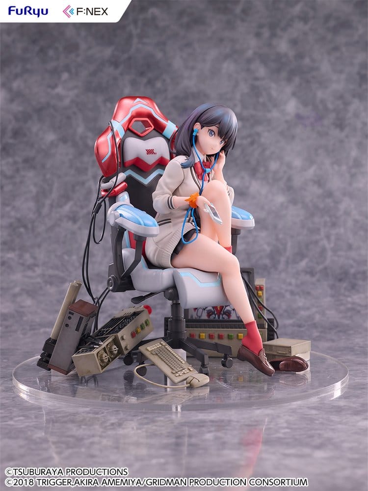 SSSS. Gridman Universe BiCute Bunnies PVC Figur Rikka Takarada Gaming Chair Ver. 19 cm