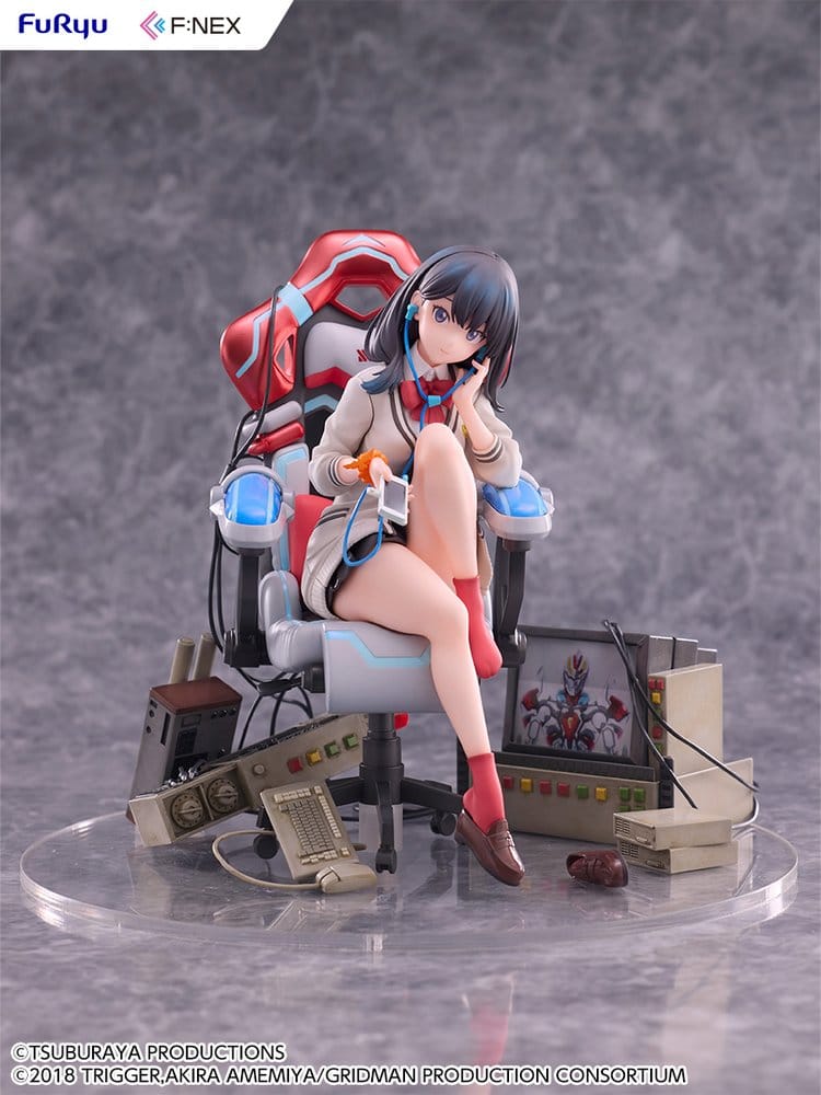SSSS. Gridman Universe BiCute Bunnies PVC Figure Rikka Takarada Gaming Chair Ver. 19 cm