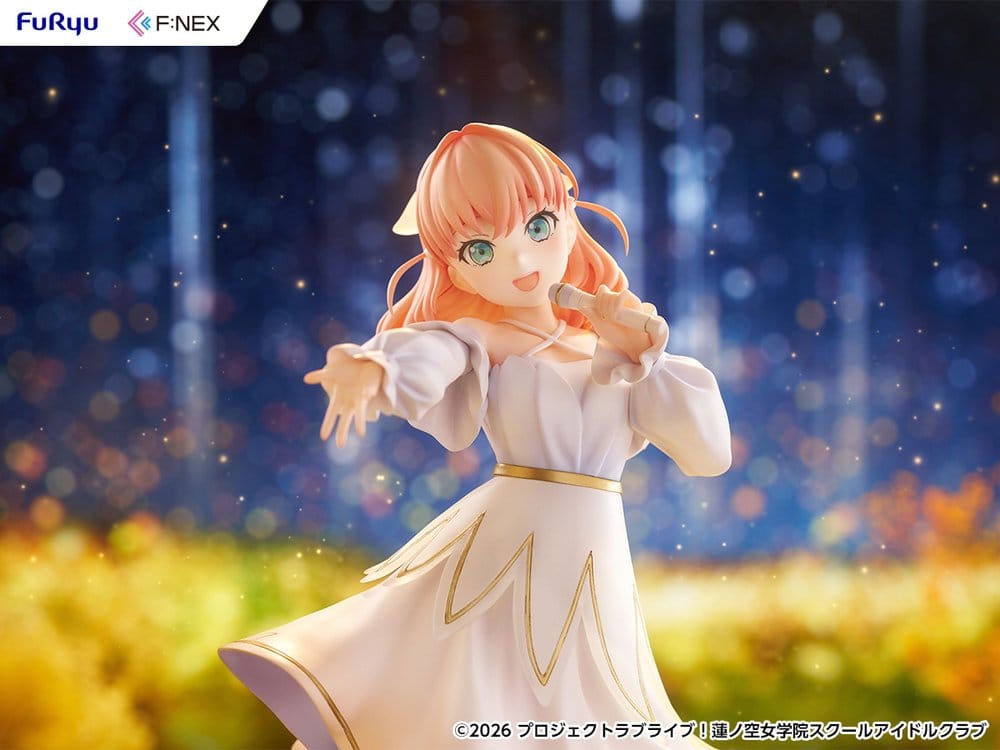 Lovelive! F:NEX PVC-figur i skala 1/7 av Kaho Hinoshita, 22 cm