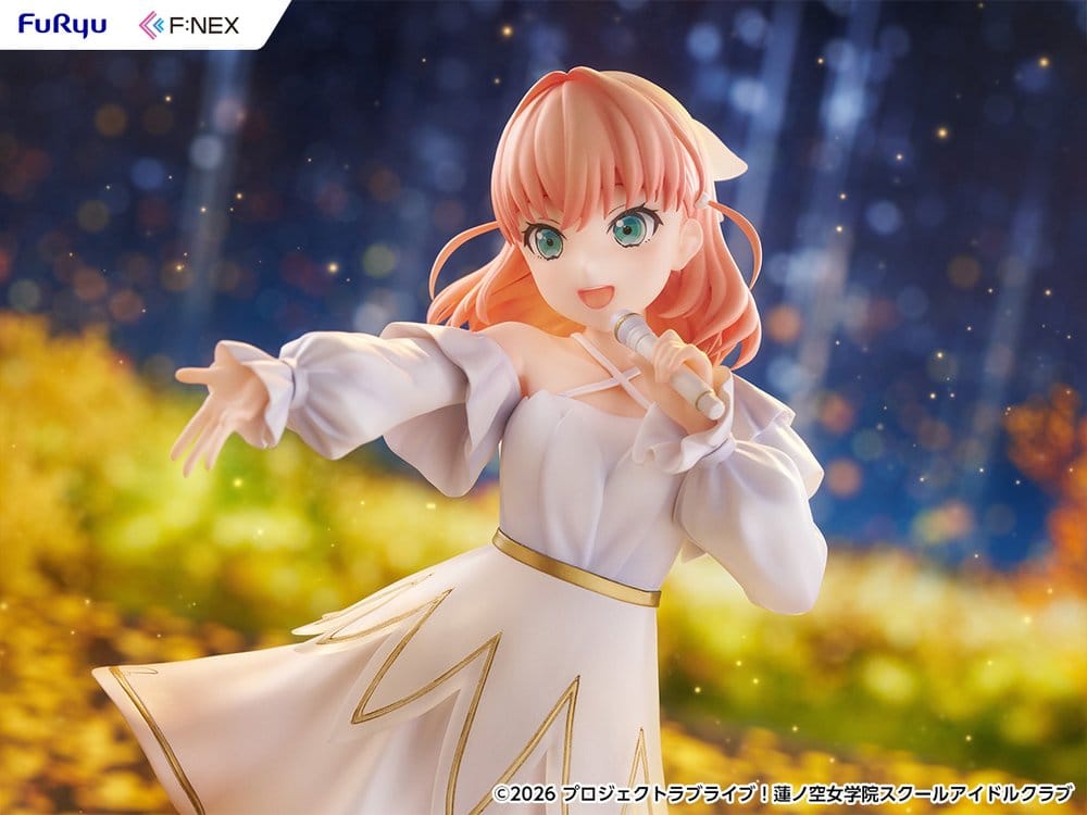 Lovelive! F:NEX PVC-figur i skala 1/7 av Kaho Hinoshita, 22 cm