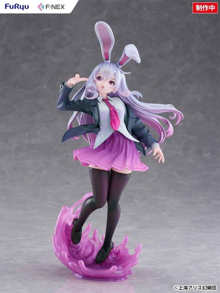 Touhou Project F:NEX PVC-figur 1/7 Reisen Udongein Inaba illustration av Uuzan 28 cm