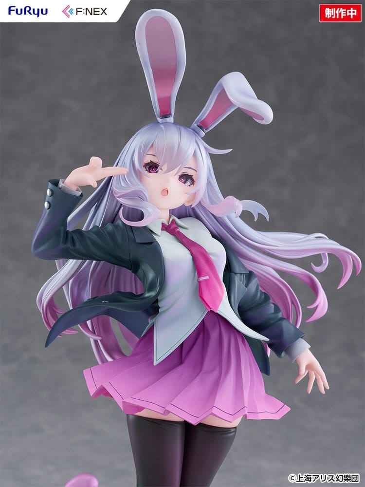 Touhou Project F:NEX PVC-figur 1/7 Reisen Udongein Inaba illustration av Uuzan 28 cm