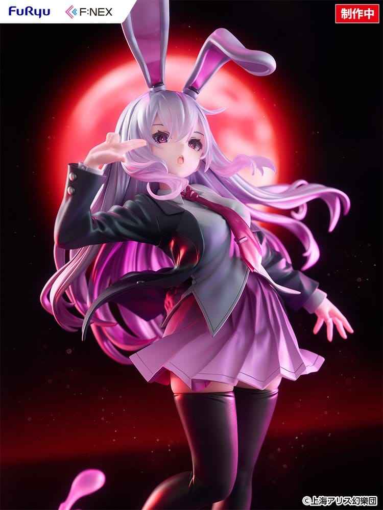 Touhou Project F:NEX PVC-figur 1/7 Reisen Udongein Inaba illustration av Uuzan 28 cm