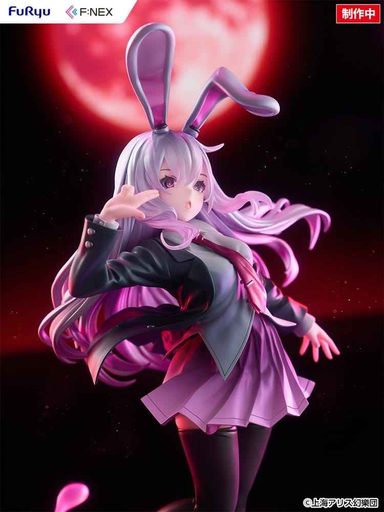 Touhou Project F:NEX PVC-figur 1/7 Reisen Udongein Inaba illustration av Uuzan 28 cm
