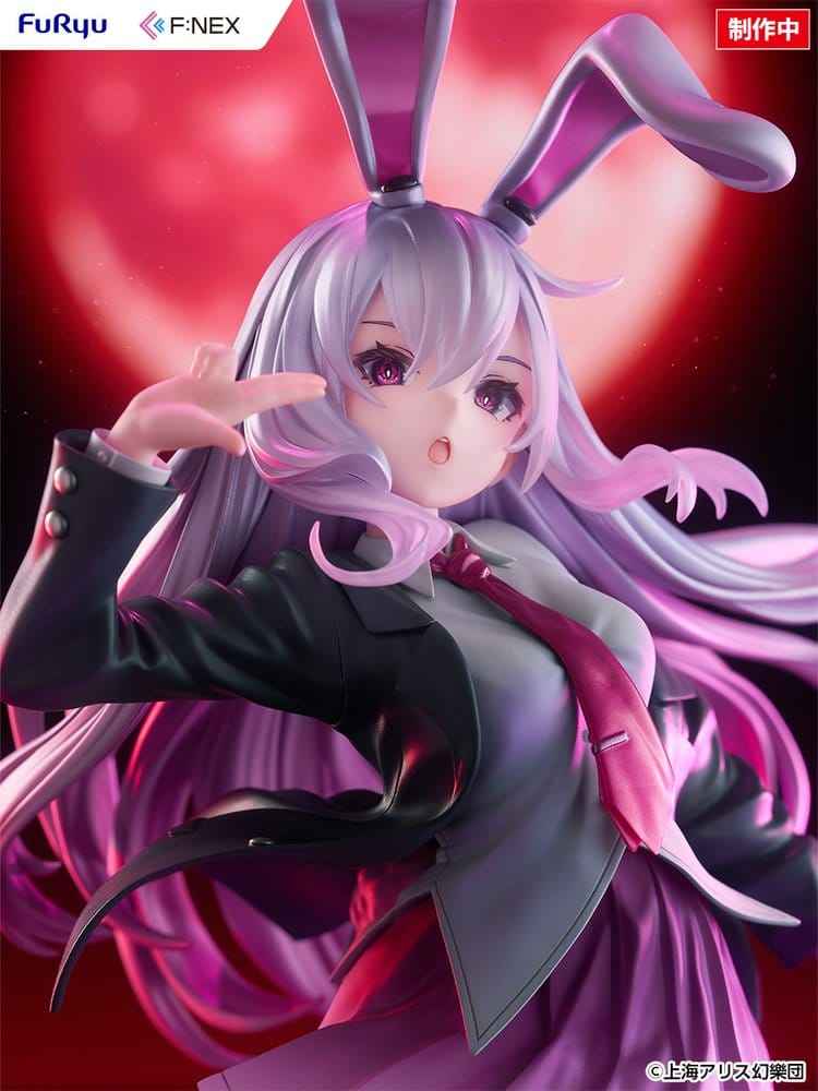 Touhou Project F:NEX PVC-figur 1/7 Reisen Udongein Inaba illustration av Uuzan 28 cm