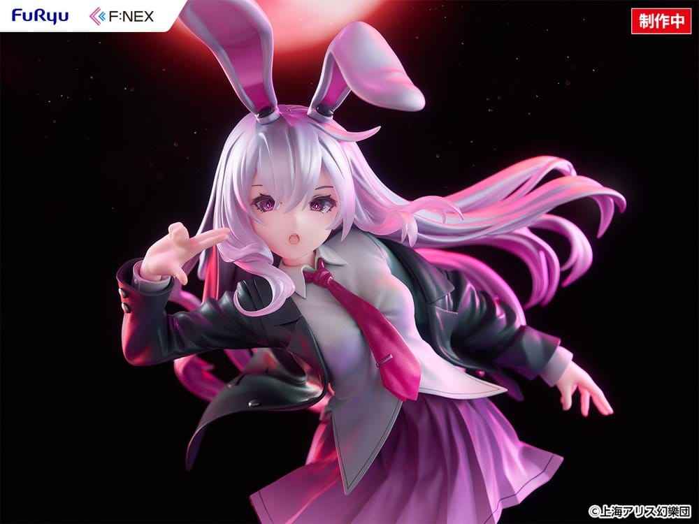 Touhou Project F:NEX PVC-figur 1/7 Reisen Udongein Inaba illustration av Uuzan 28 cm