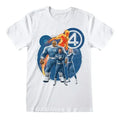 Fantastic 4 T-Shirt Grupp Storlek M Heroes Inc