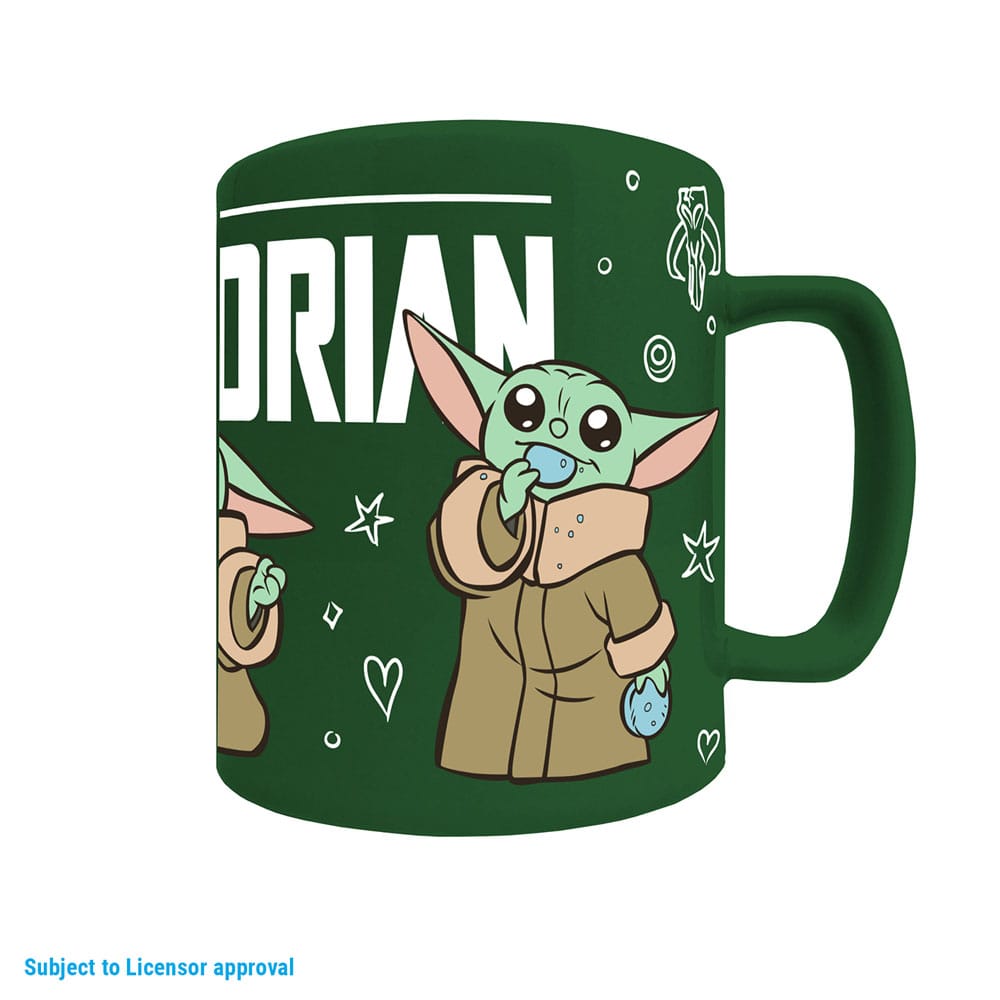 Star Wars The Mandalorian Fuzzy Mug Grogu Pyramid International