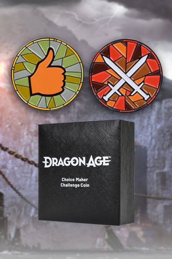 Dragon Age Coin - Choice Maker Challenge Coin DEVplus