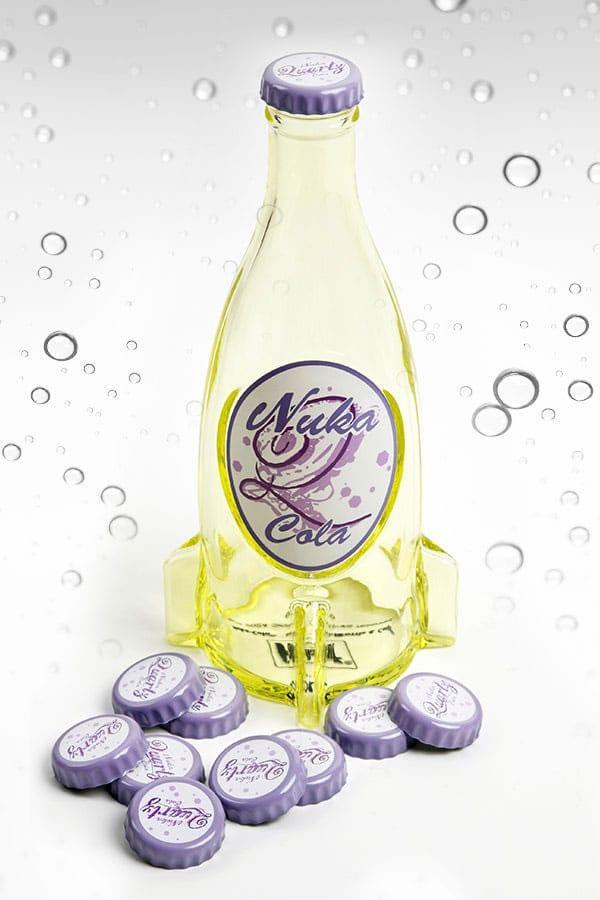 Fallout Flask Series Glass Bottle & Nuka Quartz Cap