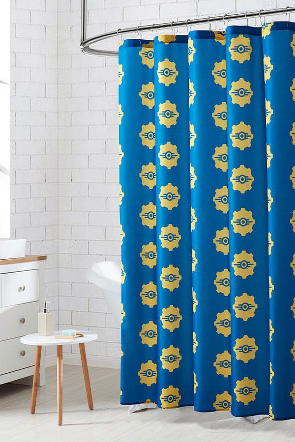 Fallout Shower Curtain Vault Tec DEVplus