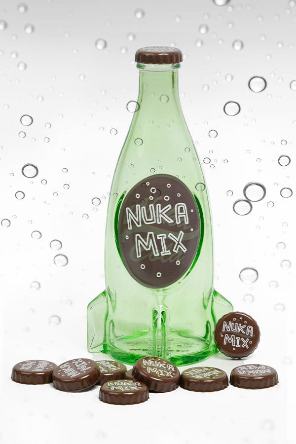 Fallout Flaska Serie Glasflaska & Lock Nuka Mix DEVplus