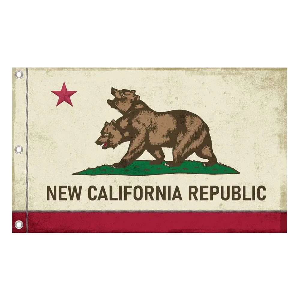 Fallout Canvas Banner NCR - New California Republic Flag DEVplus