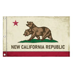 Fallout Canvas Banner NCR - New California Republic Flag DEVplus